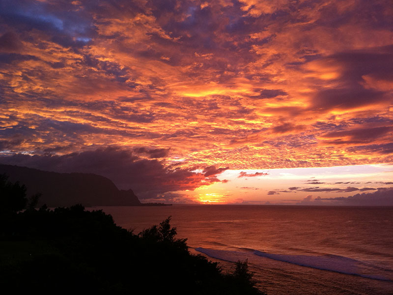 sunset cruise princeville kauai