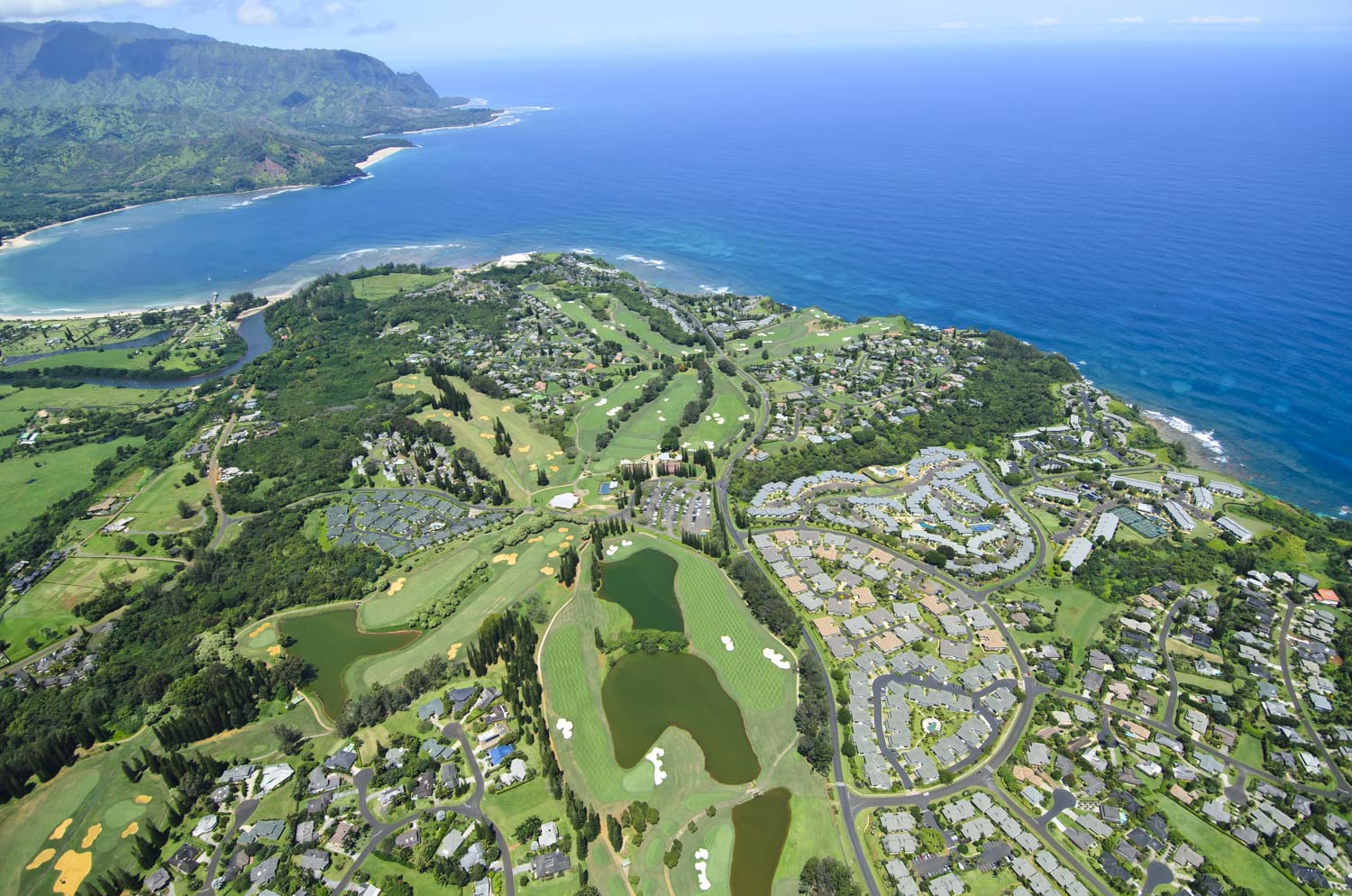 PrincevillePrincevilleVacations.AERIAL Princeville