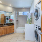 princeville-vacations- puu poa 413 - 2nd bathroom - shower-washer-dryer 28
