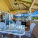 princeville-vacations- sunset lanai table w- bbq -14
